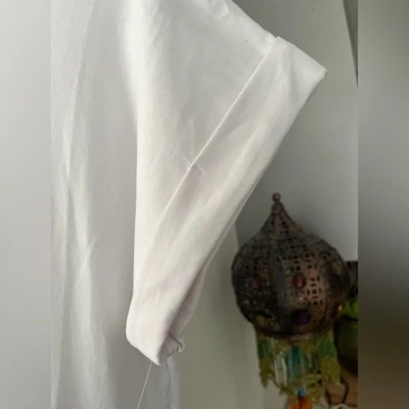 BID Veronica Beard Larsen Dress Two-tone White / Green Dress, Small - Picture 9 of 9